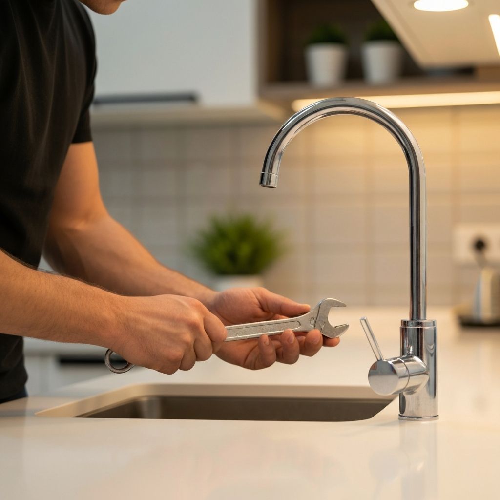 Faucet repair and plumbing service