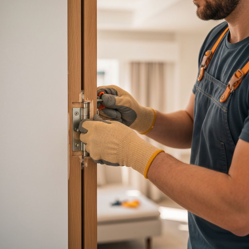 Door repair and installation service